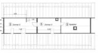 Dachgeschoßwohnung mit der Möglichkeit zur Umwandlung für mehr Platz - Grundriss Spitzboden