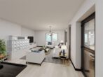 2 - GENERATIONENHAUS TOP energieeffizient und vielen Gestaltungsmöglichkeiten - EG Virtuelles Home Staging Wohnzimmer